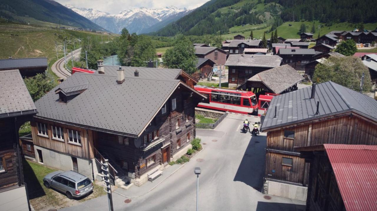 Apartmán Bi De Furre Reckingen Exteriér fotografie