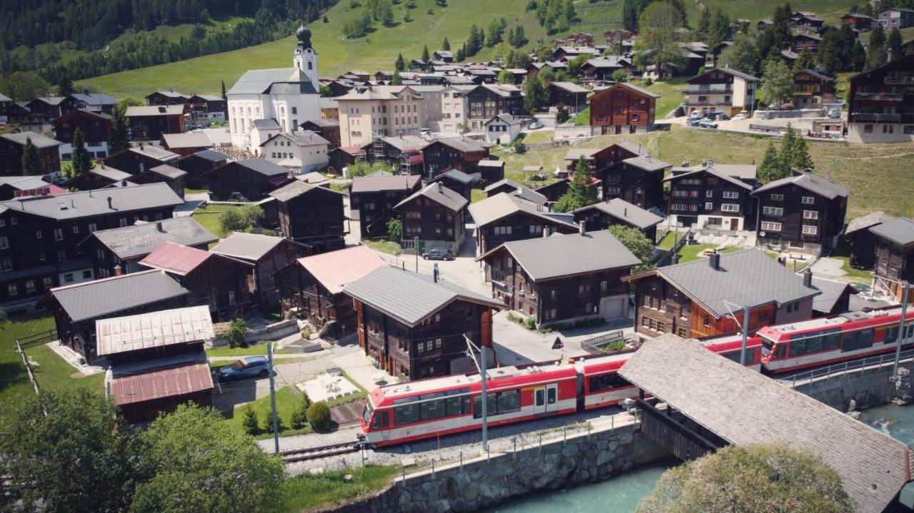 Apartmán Bi De Furre Reckingen Exteriér fotografie